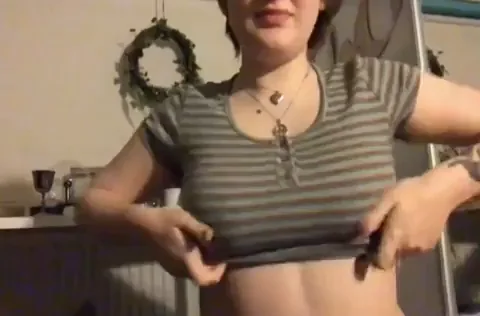 OC Titty Drop: Busty Babe Frees Her Massive Jugs to Breathe