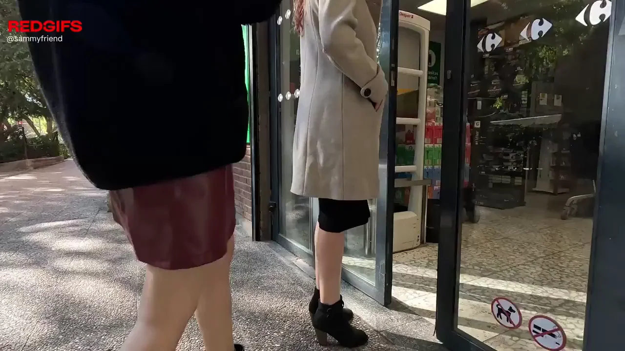 Convincing my friends to be a bit more... Publicly slutty!