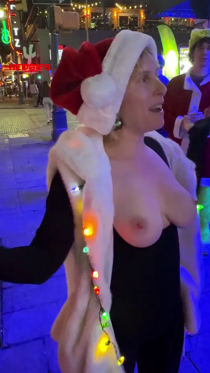 Out spreading Christmas joy