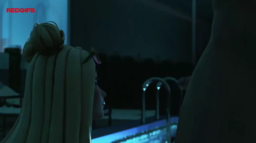 Seraphine fucking on a pool (Glory_to_God)