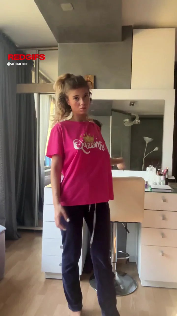 Undressed Slut Drops Tits & Teases Ass for Sextrophies