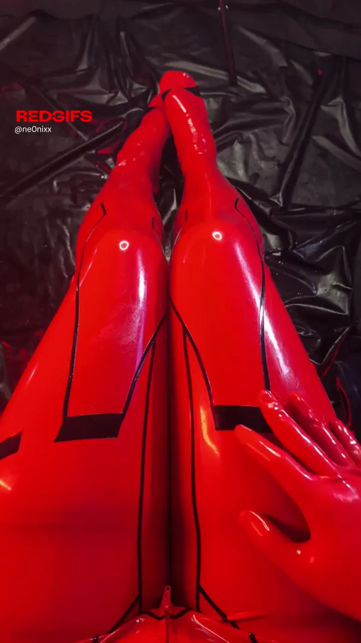Big Latex Thighs, You Gotta Touch Them!