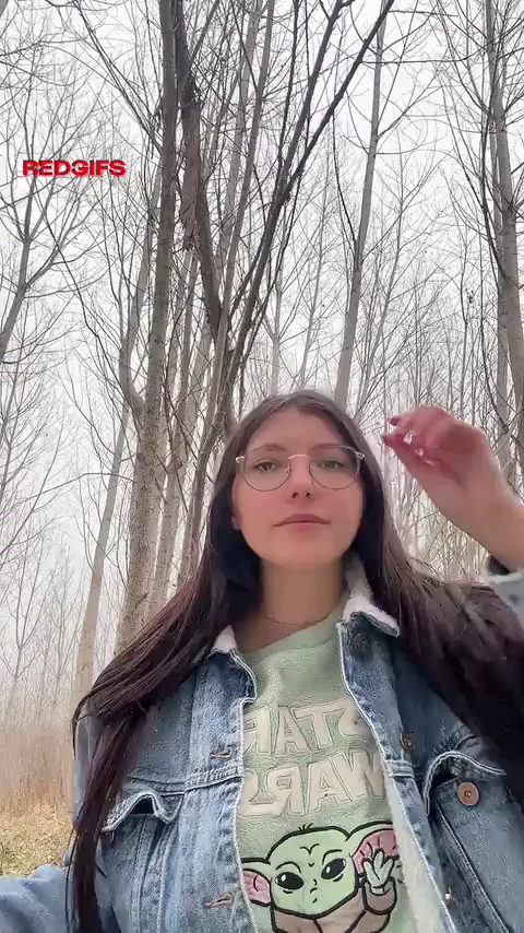 Flashing the latina simp Pussy Outdoor