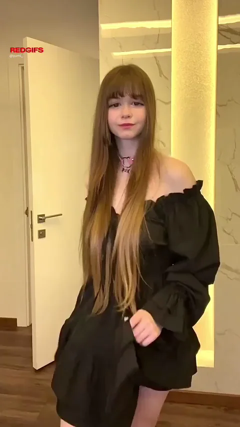 🔥 Teen Slut in Black Mini Dress: Suck or Fuck Me Anywhere! 💦