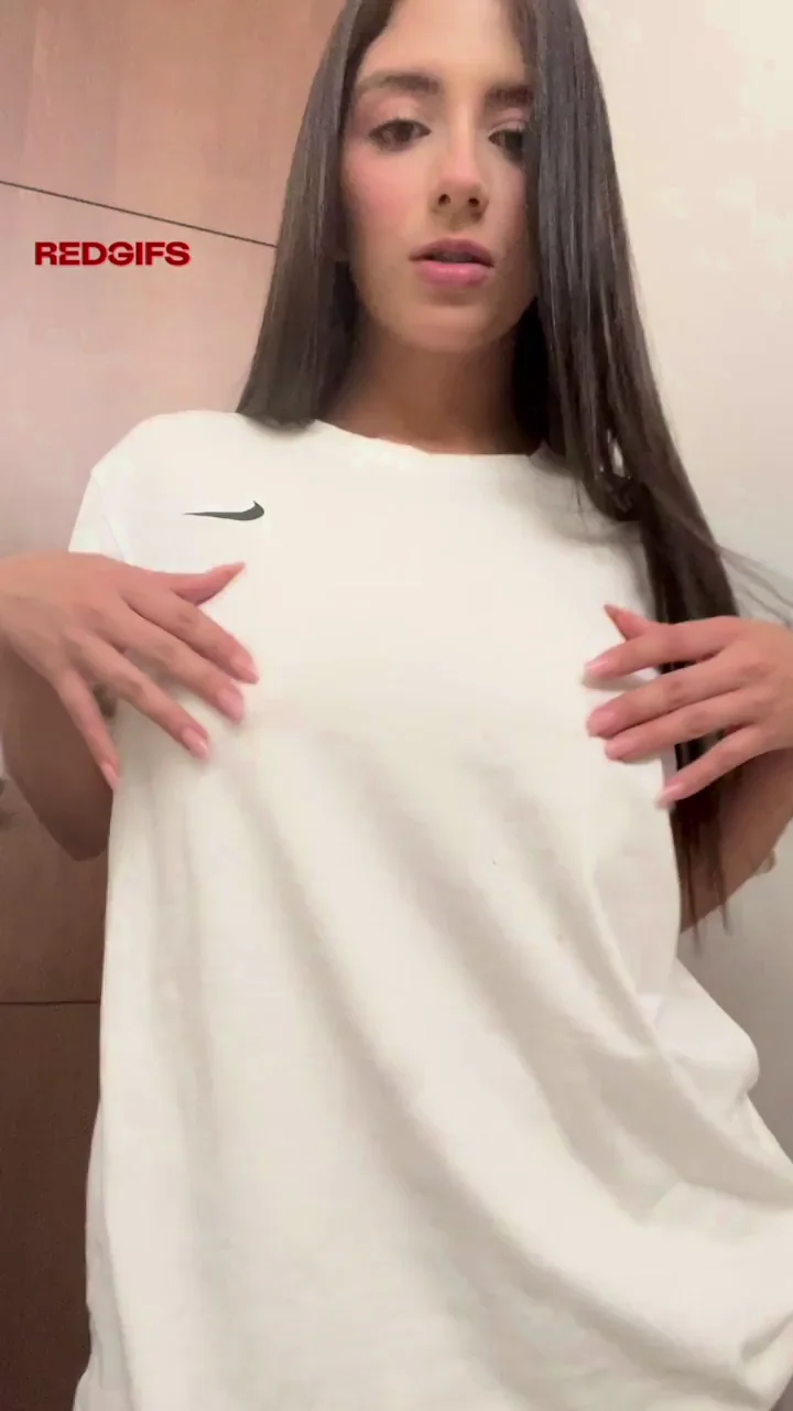 🍽️ Your Favorite Creamy Meal on These Perky Teen Tits 😈