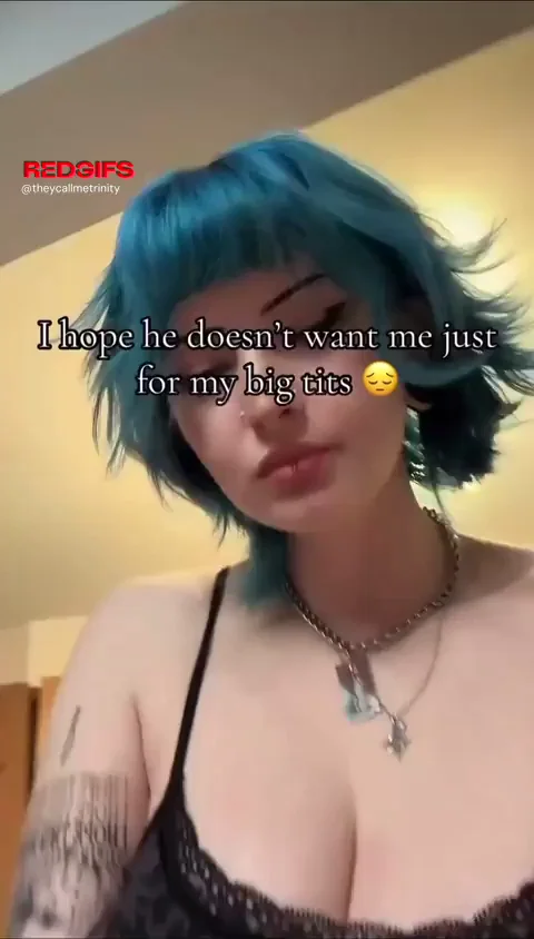 Hope he wants more than just these big tits