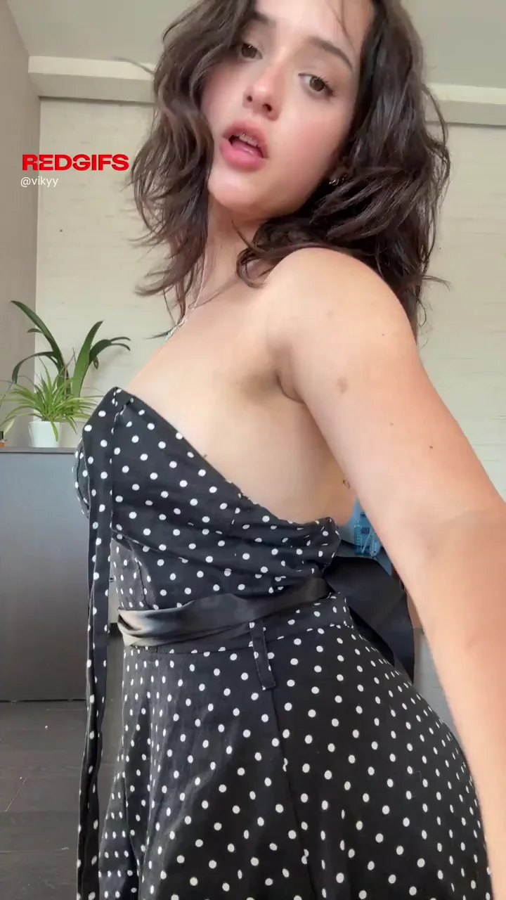 Cute TikTok Teen's Massive Tits Pop Out 🍒🔥