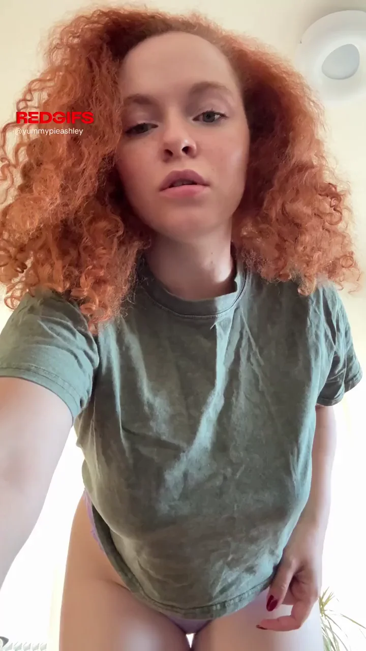 Redhead Slut's 23-Year-Old Jugs Crave Your Hungry Lips