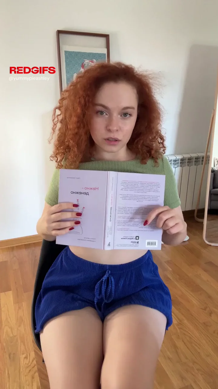 Study Break: Redhead Slut Ditches Books for Big Tits Tease 🍑💦
