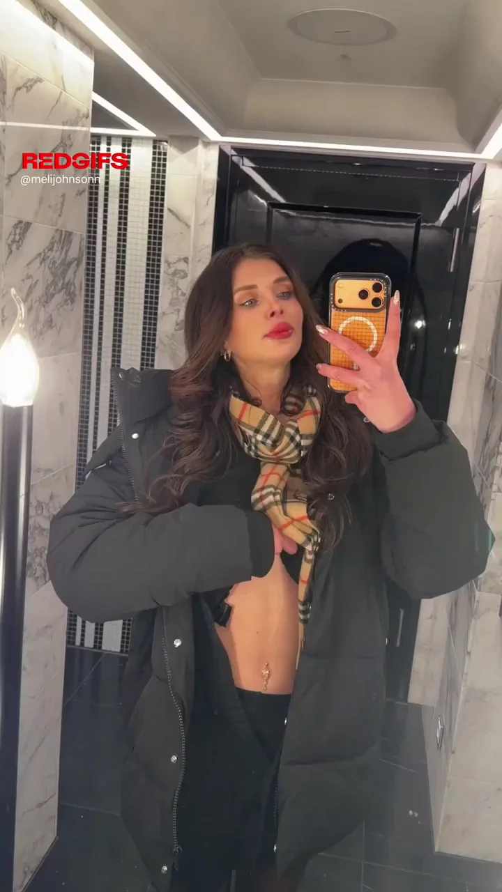 Fast Titty Tease in the Elevator