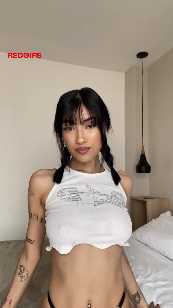 Just my big  tits saying hi [reveal]