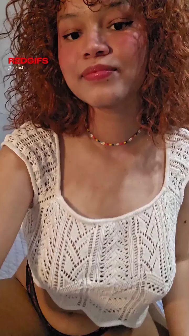 Juicy Latina titty drop