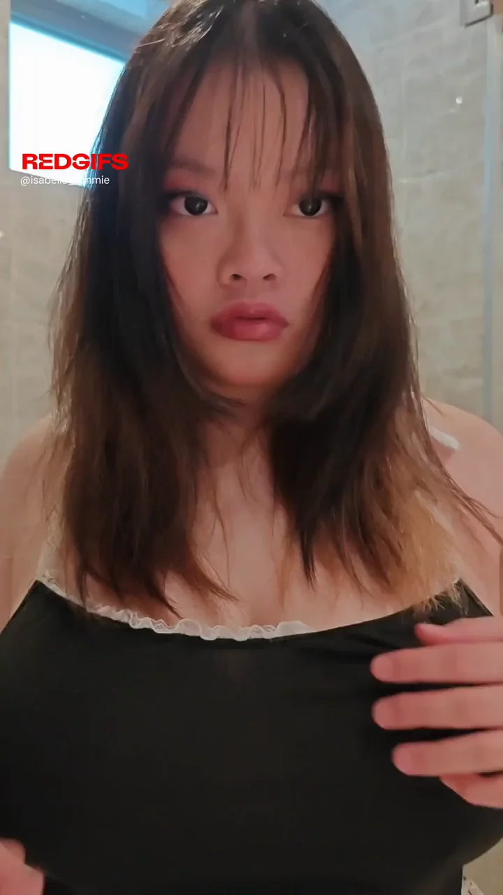🔥 Epic Titty Drop Reveal from Busty Asian Babe 💦