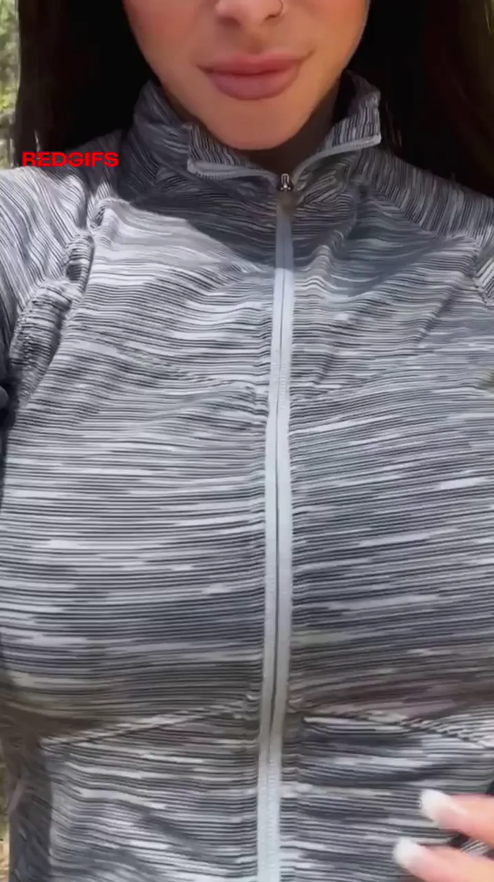 Public Titty Drop Tease 💦🔥