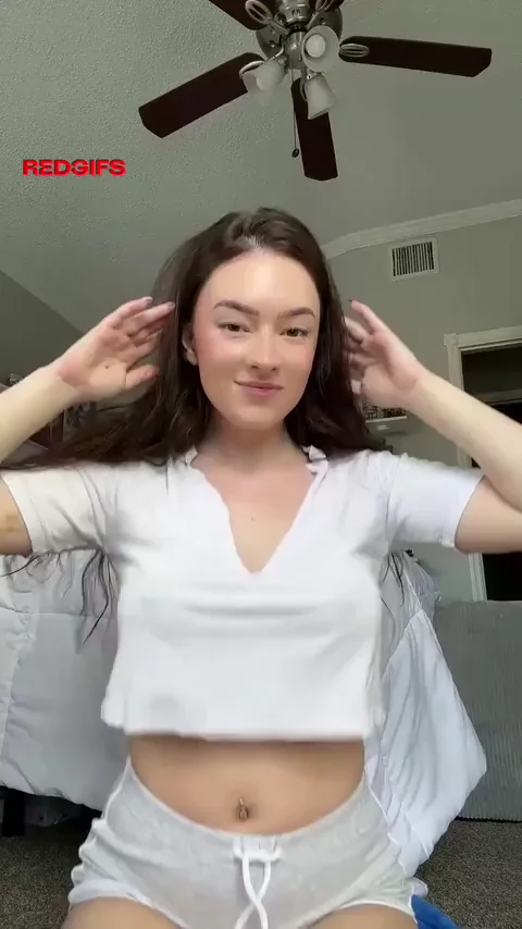 Perfect Petite Blonde Titty Drop Reveal 😍🍈🍈