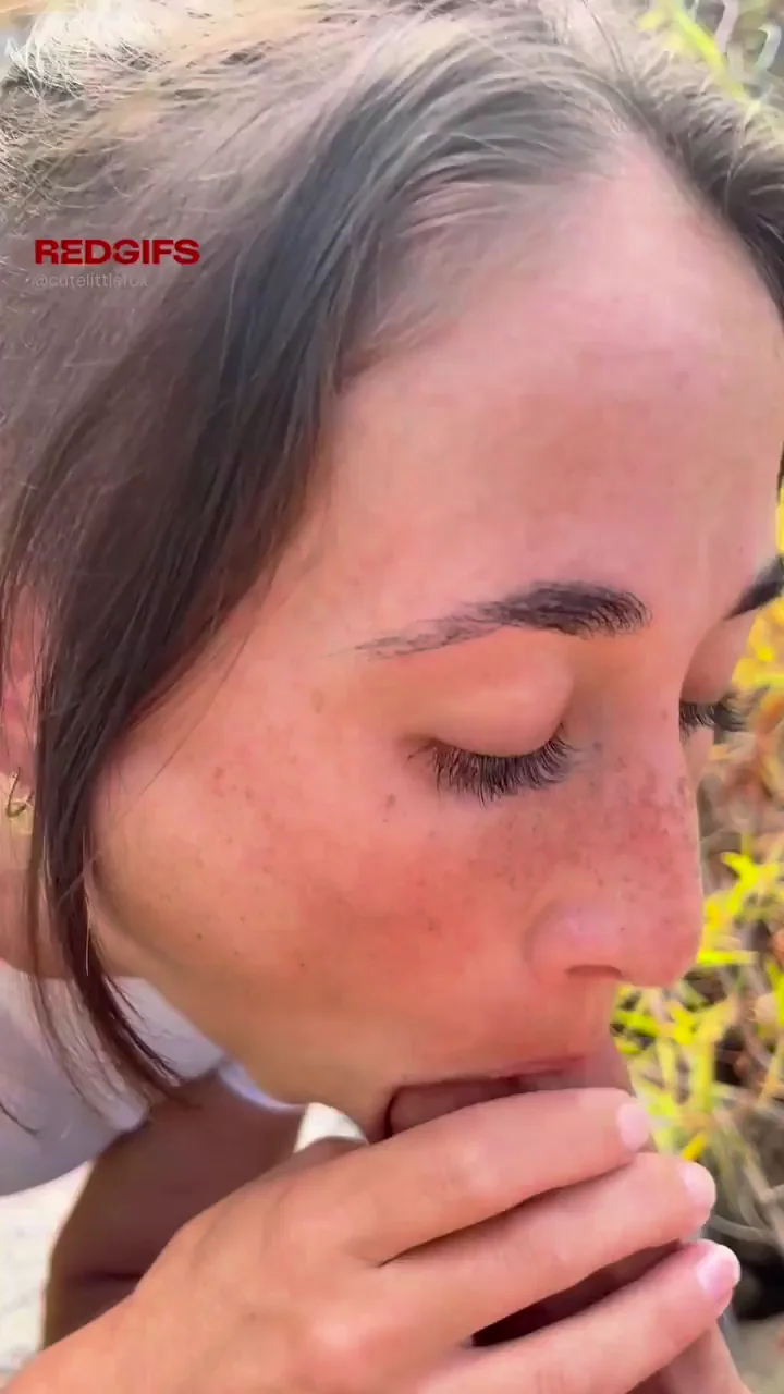 Would you cum all over my cute freckles in the woods?