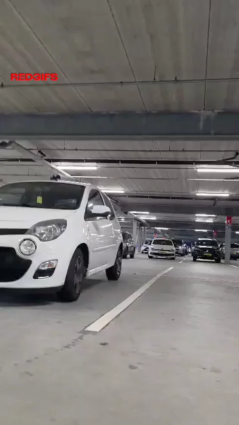 No Panties Slut Thrills: IKEA Parking Lot Tease