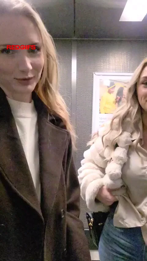 What would be your reaction if the elevator doors opened and you saw this ?