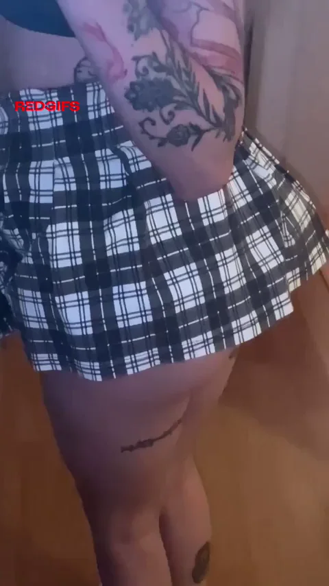 Do u find me attractive with or without skirt? be honest please