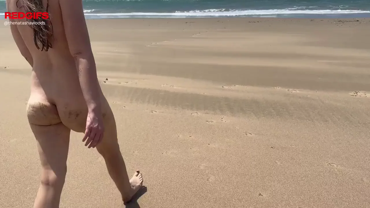 Going for a skinny dip at the beach