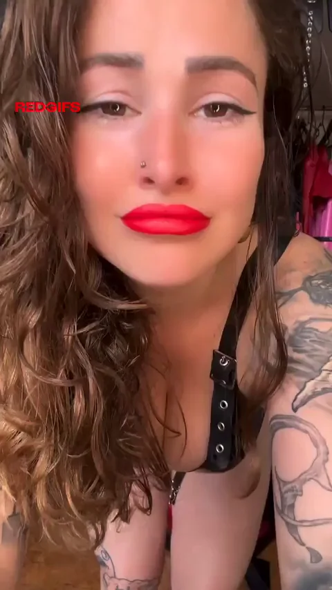 Punk Domme's Deadly Tease: One Slip and You're Her Bitch