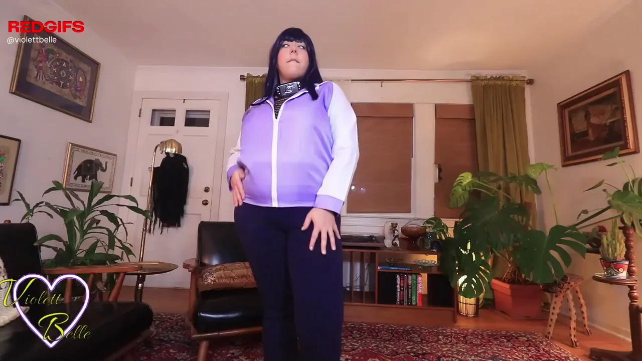 Hinata Hyuga Cosplay Slut Swallows Huge Load 💦🍆👅