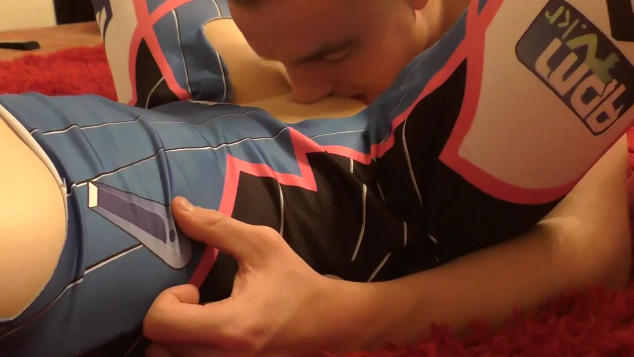 D.Va Cosplay Slut Gets Her Tight Pussy Devoured by Hungry Stud