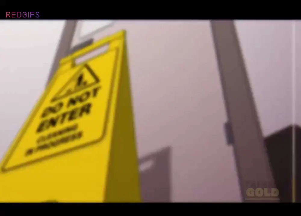 Anime Hentai A public bathroom out of order is like an invitation for pervy couples