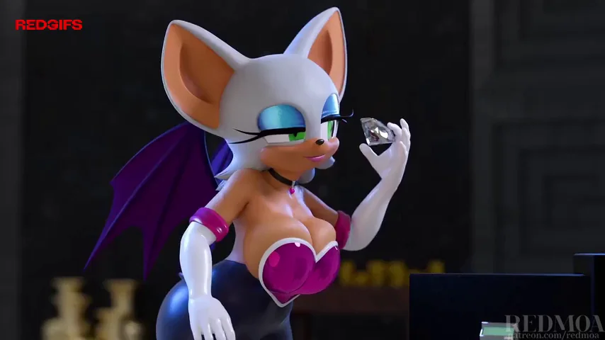 Rule 34 Rouge - Tease (Redmoa) [SONIC THE HEDGEHOG]