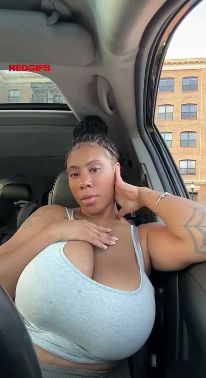 Huge natural titties