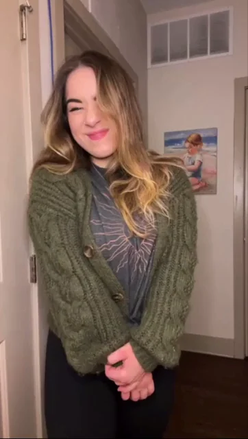 99% of the time, my titties are hiding under a cozy sweater...but they wanted to say hi !!