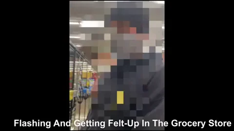 Getting a stranger to grab my melons in the grocery store!