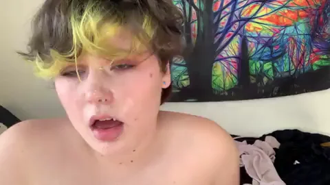 I love when he cums on my face??