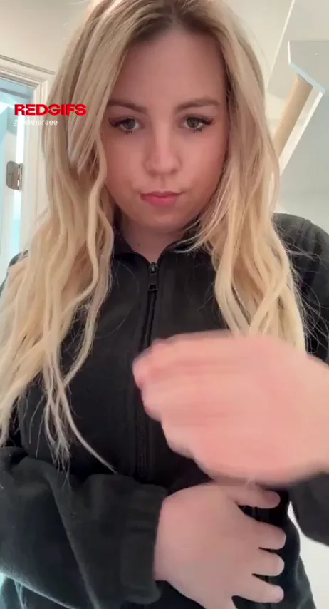 College Slut Teases Big Natural Tits for Daddy