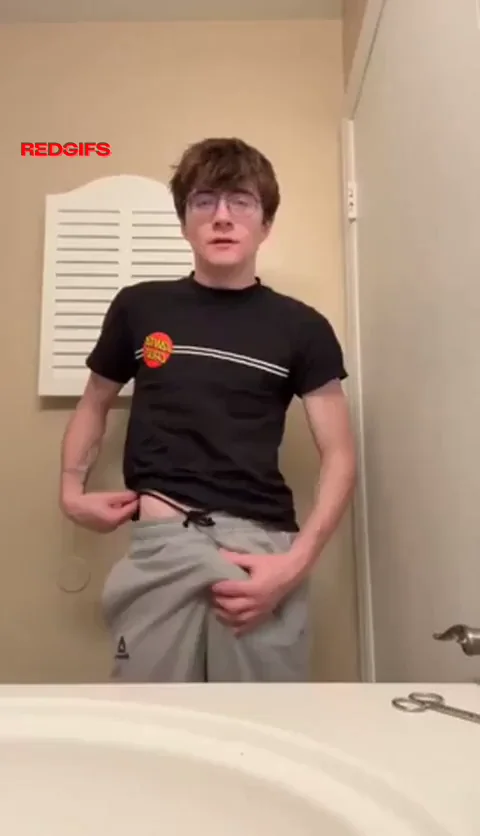 Slapping around his cock