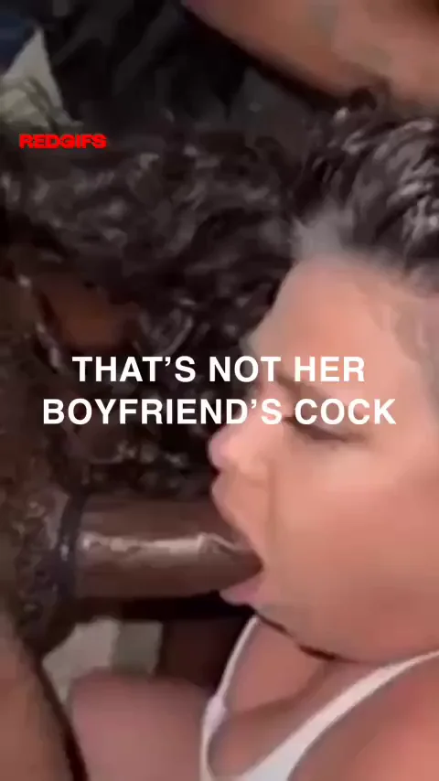 Virginia's Cheating Slut Gags on Massive BBC - Not Her BF's Dick!