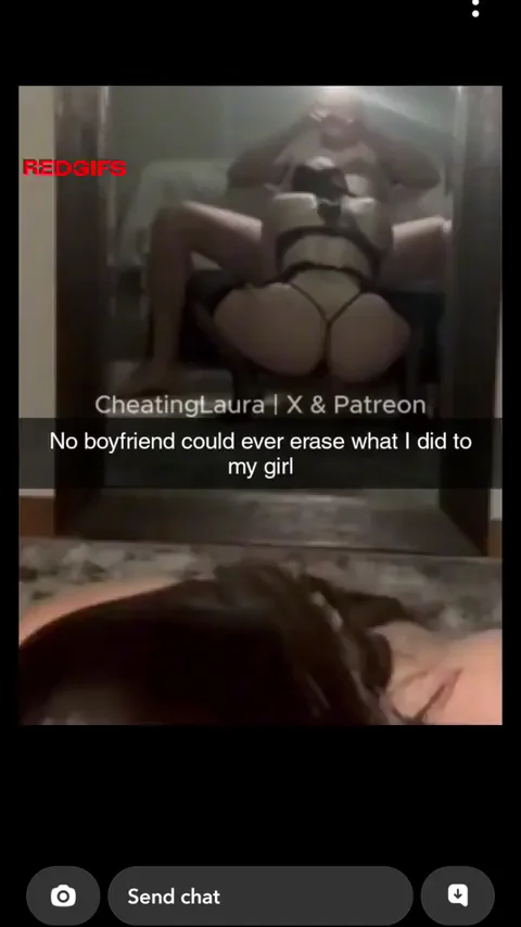 💋 Cheating Slut's Mirror Tease & Steamy Snapchat Drama 🔥