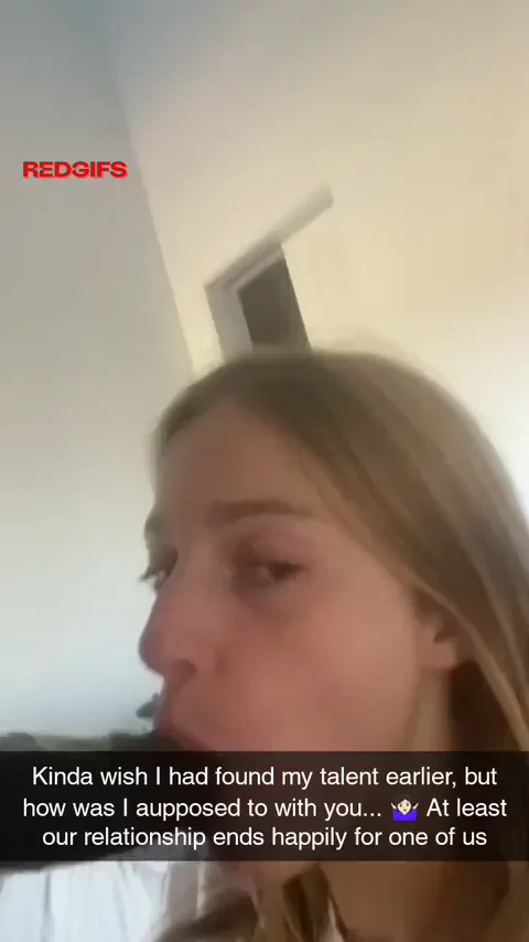 At least she's happy