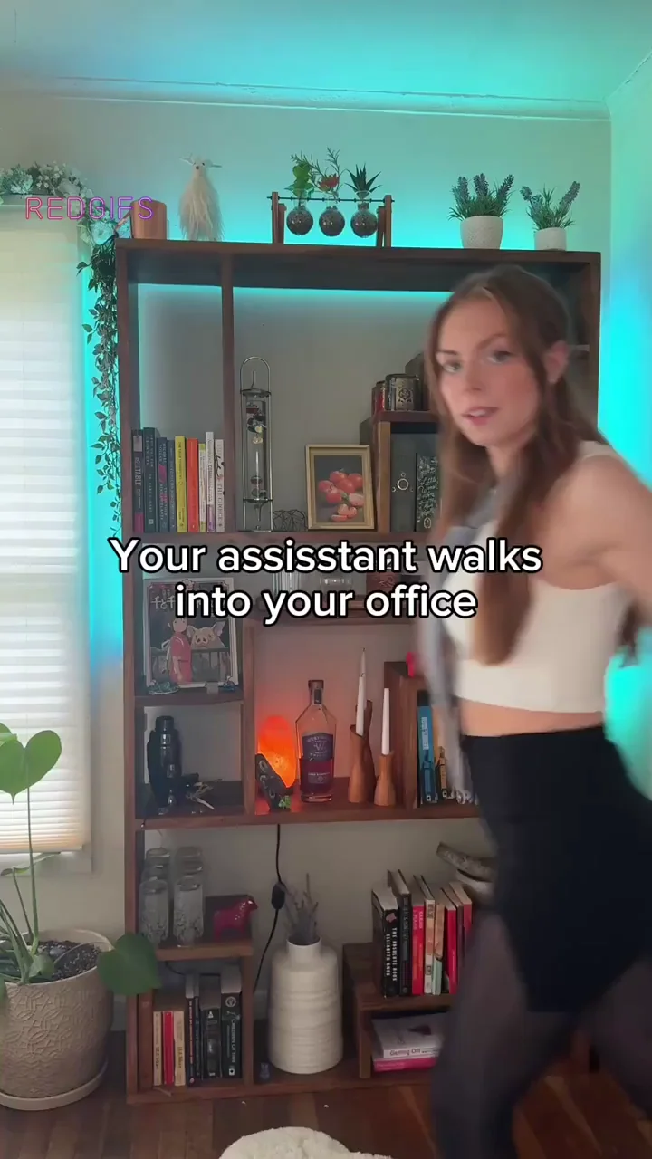 Your Redhead Assistant's Tease: Wife's Clueless, Jerk to My Big Tits Only 🫦🍆💦