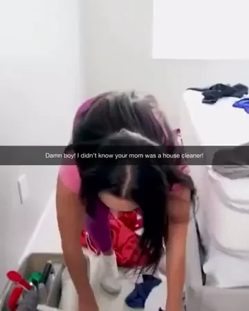 Bully's Thick Latina Mom Cleaner Turns Slutty Housewhore
