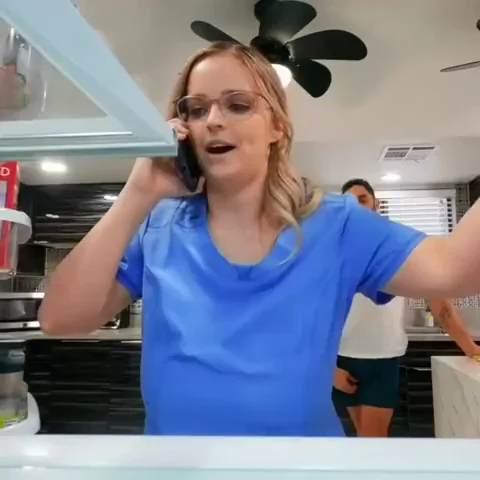 Bully Chad Grope-Fucks Codi Vore's Massive Tits While Hubby Listens on Phone