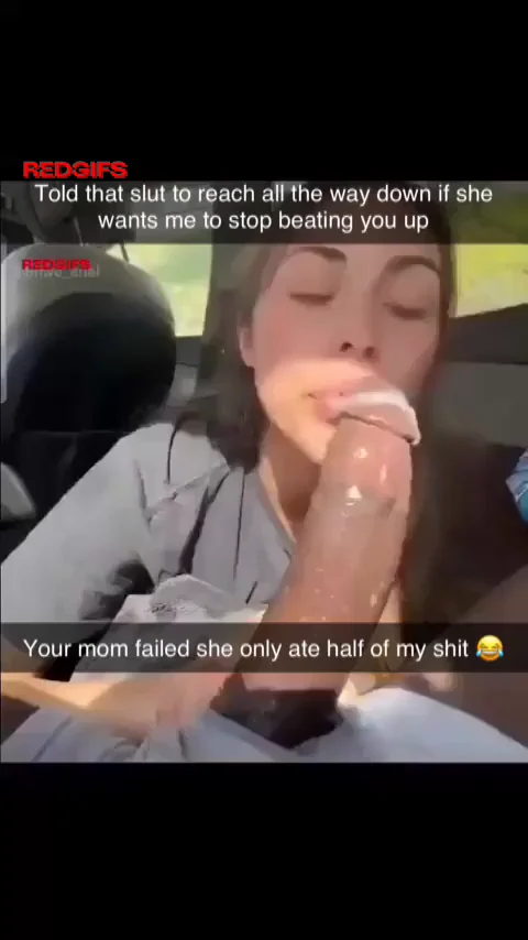 Mom's Slutty Car Blowbang: BBC Bully's 10-Inch Throat Wrecker!