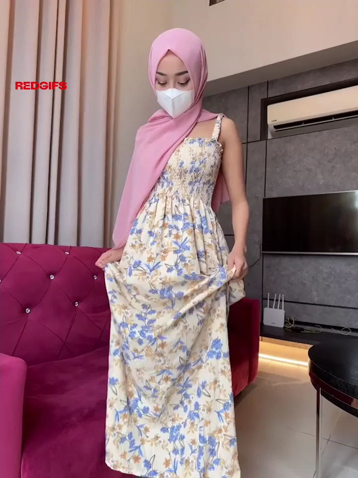 Lifting up my sundress to show my bald pussy