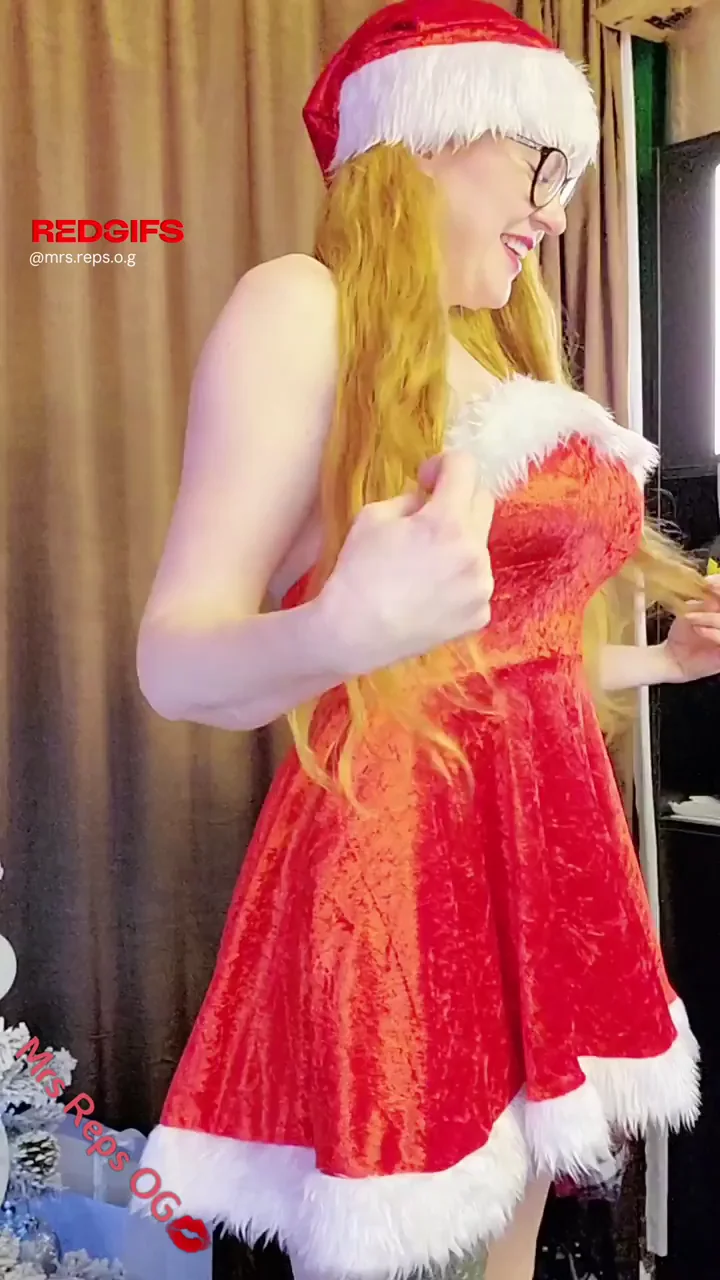 He used every inch of his Christmas present then covered me in cum