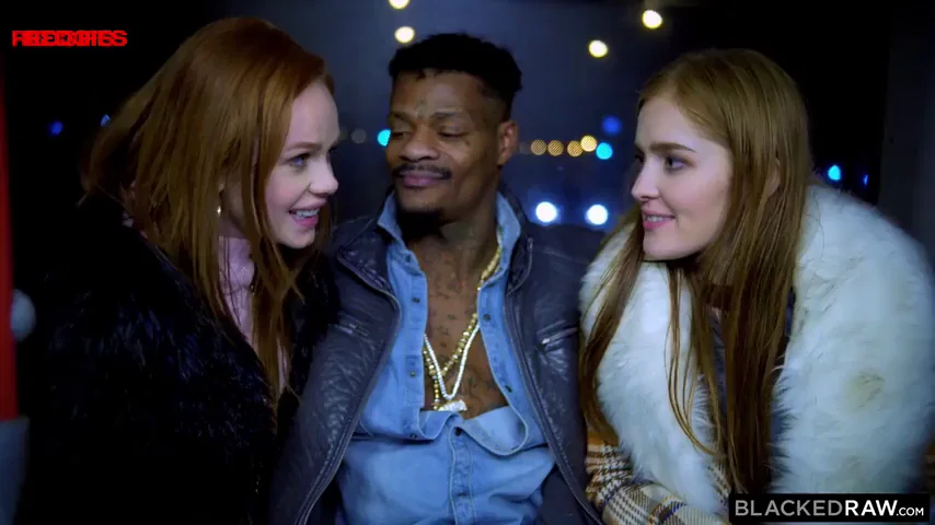 Jia Lissa and Ella Hughes share Jason Luv's cock