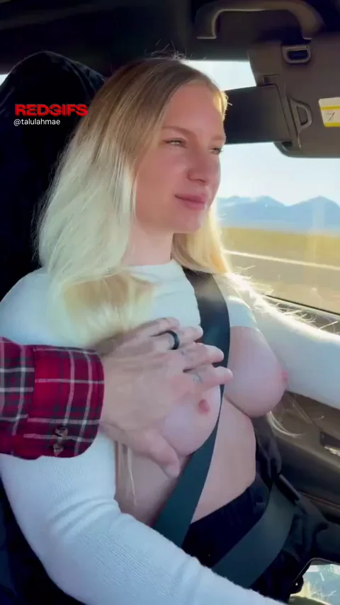 11 Years On & Hubby's Still Obsessed Grabbing My Massive Tits in the Car 🚗🍈💦