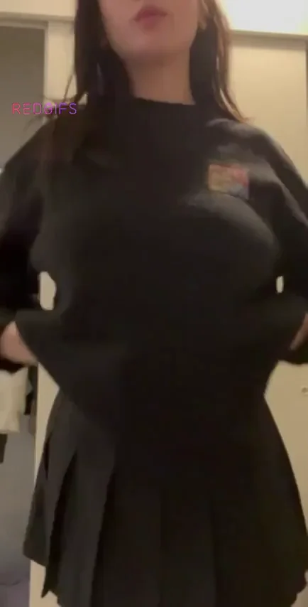 F21 130lbs 5’5 Asian Slut Teases Tits 😍 Say S If You Crave Her! 🔥