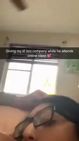Thanks for the company, sis 🤓