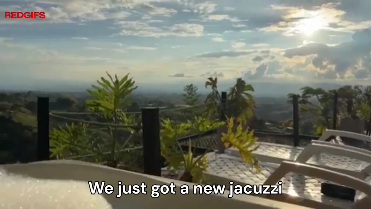 Fucking my sister in our new jacuzzi