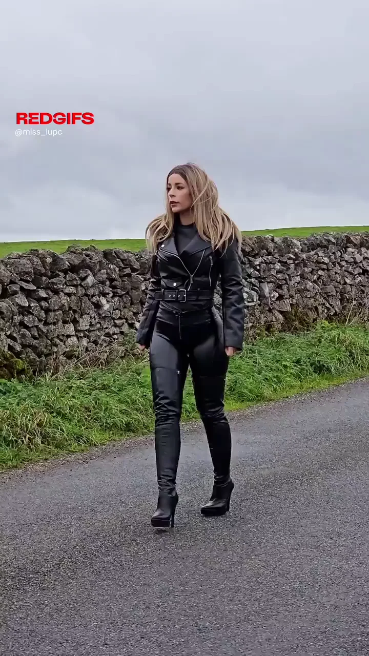 Covered in leather